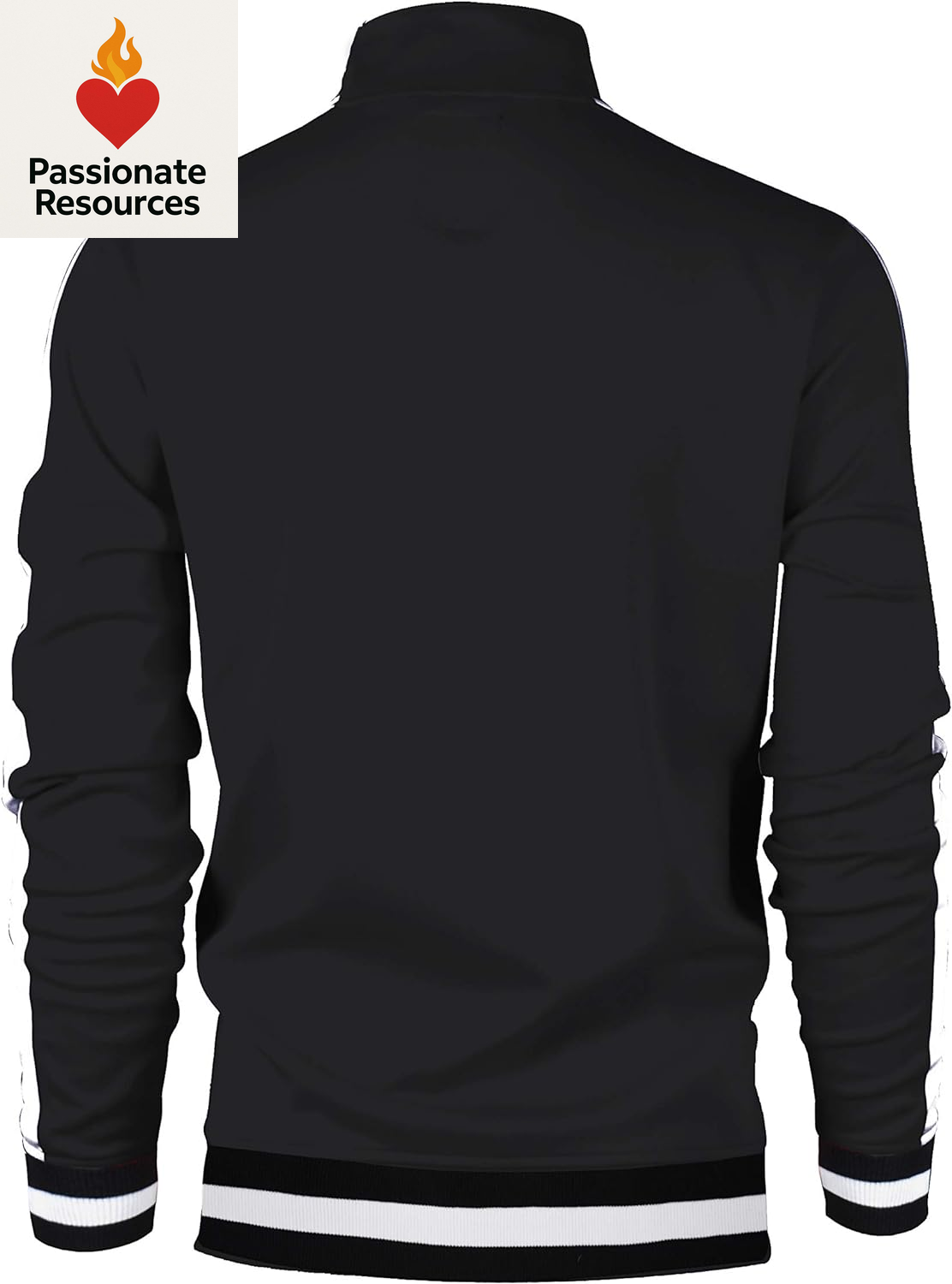 -Track Jacket Mens Urban Hip Hop Premium Track Jacket - Slim Fit Side Taping Sportswear Urbanwear Streetwear Top