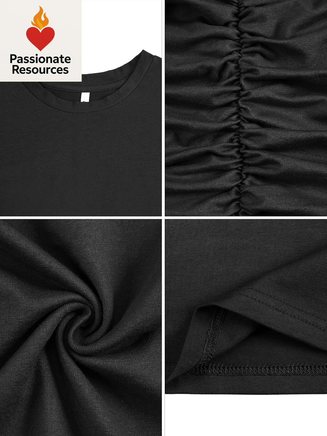 Women'S Short Sleeve Ruched Bodycon Sundress Knee Length T Shirt Dresses 2025 Trendy Casual Outfits